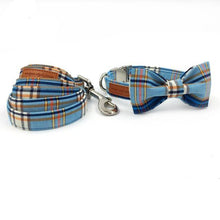 Load image into Gallery viewer, Pups! Plaid Collar &amp; Leash Set-Pups Closet