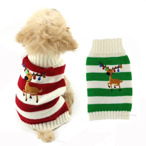 Pups! Reindeer Sweater - 2 colours available - Pups Closet