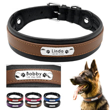 Load image into Gallery viewer, personalized dog collar with name